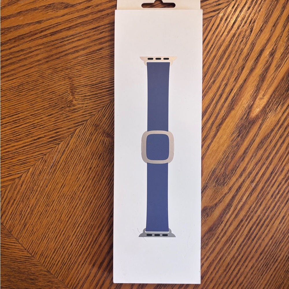 Apple Smartwatch with Blue Band
